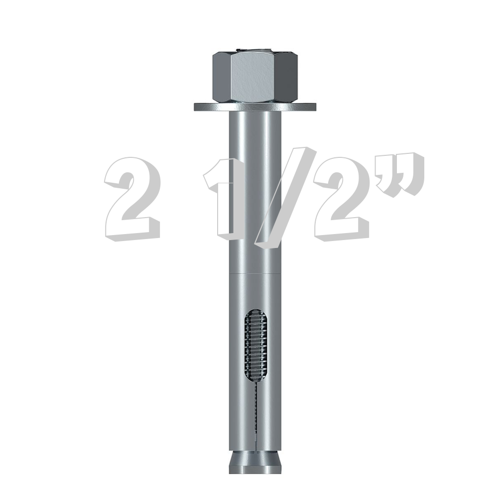 Sleeve Anchor 5/16" x 2 1/2" 304 Stainless Steel MPN HSAX5622